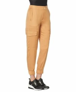 Best Pirce 🛒 IMAN Global Chic Cargo Jogger Pant Camel ✨