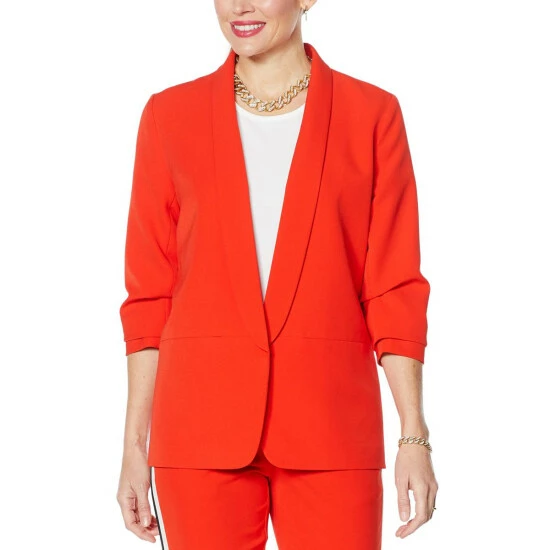 Brand new 🔔 IMAN Global Chic Everyday Blazer Sapphire Blue 😀