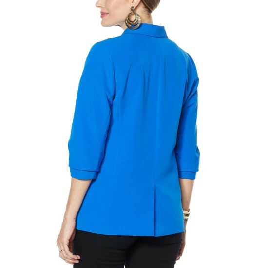 Brand new 🔔 IMAN Global Chic Everyday Blazer Sapphire Blue 😀 - Image 3