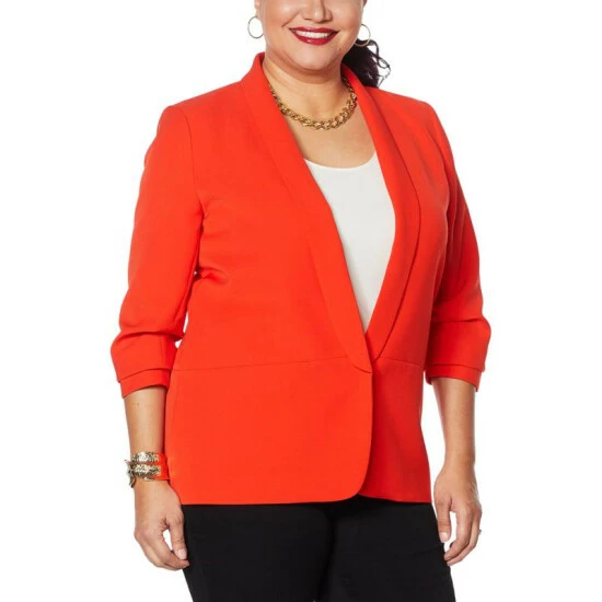 Brand new 🔔 IMAN Global Chic Everyday Blazer Sapphire Blue 😀 - Image 10