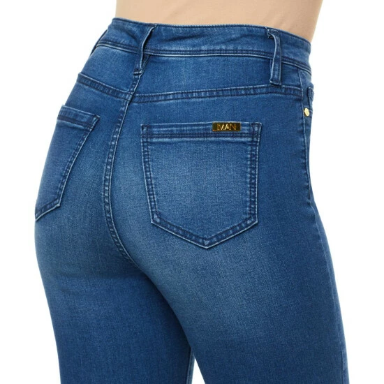 Promo ๐ "As Is" IMAN Platinum Premium Stretch Denim Skinny Jean Washed Gray ๐งจ - Image 4