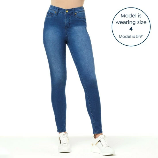 Promo ๐ "As Is" IMAN Platinum Premium Stretch Denim Skinny Jean Washed Gray ๐งจ - Image 9