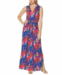 Deals 💯 IMAN Global Chic Flawless Knit Maxi 👗 Dress 🧨