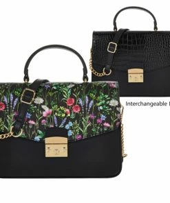Brand new โ IMAN Global Chic Convertible Flap Satchel โ
