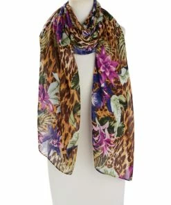 Best deal 🔥 IMAN Global Chic Floral Print Scarf 🔥