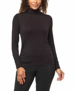 Deals 🧨 "As Is" IMAN Global Chic Turtleneck With Shirred Sideseams 🤩