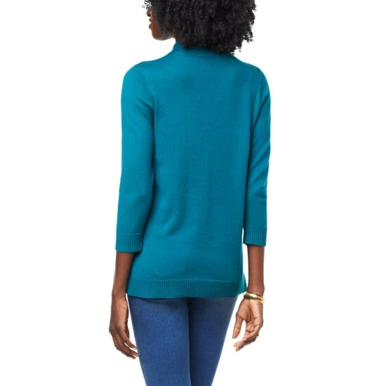 Best reviews of ⌛ "As Is" IMAN Global Chic Mock-Neck Pullover Sweater ❤️ - Image 8