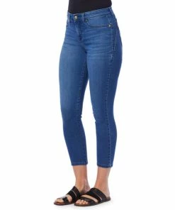 Best deal 😀 "As Is" IMAN Global Chic Luxury Resort 360 Skinny Crop Denim Pant 🥰