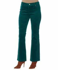 Flash Sale 😀 "As Is" IMAN Global Chic Flare-Leg Corduroy Pant ⭐