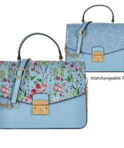 Best Sale ๐ฅ "As Is" IMAN Global Chic Convertible Flap Satchel ๐