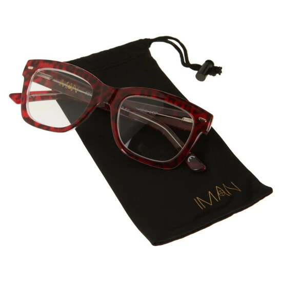 Top 10 ⭐ "As Is" IMAN Global Chic 2-pack Square Leopard Print Readers ⭐ - Image 2