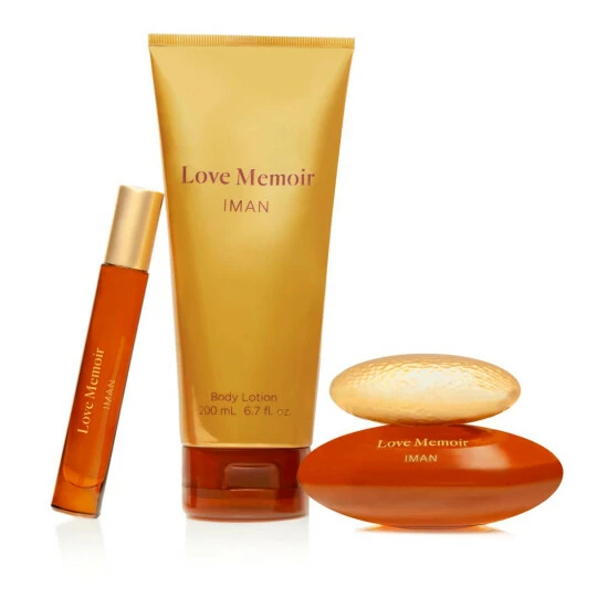 Brand new π Love Memoir By IMAN 3-piece Fragrance Set β