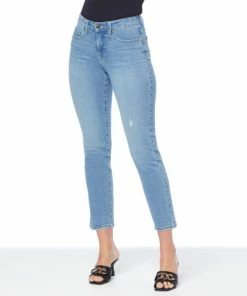 Buy 🎁 IMAN Global Chic Straight Crop Jean Vintage Medium Wash 🤩
