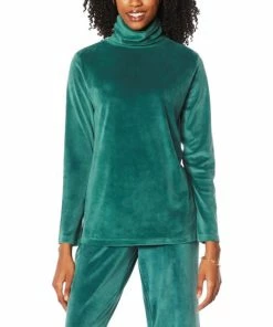 Cheap 🎉 IMAN Global Chic Velour Turtleneck Black ❤️