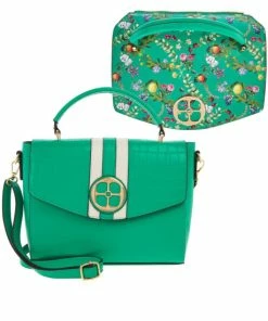 Best deal ✔️ IMAN Global Chic Interchangeable Flap Satchel Cream 🧨