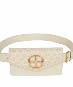 Cheap ๐ IMAN Global Chic Convertible Logo Belt Bag Scarlet Logo ๐