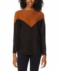 Flash Sale ✨ IMAN Global Chic Dolman-Sleeve Colorblock Sweater Evergreen ✔️